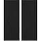 Ekena Millwork Americraft 6-Board Wood 2 Equal Panel Frmd Board-n-Batten Shutters w/Dbl Z-Bar, ARW102BF621X69BLH, PR ARW102BF621X69BLH - alternate 1
